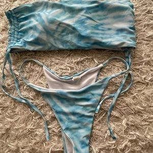 Blue Tye Dye Bikini